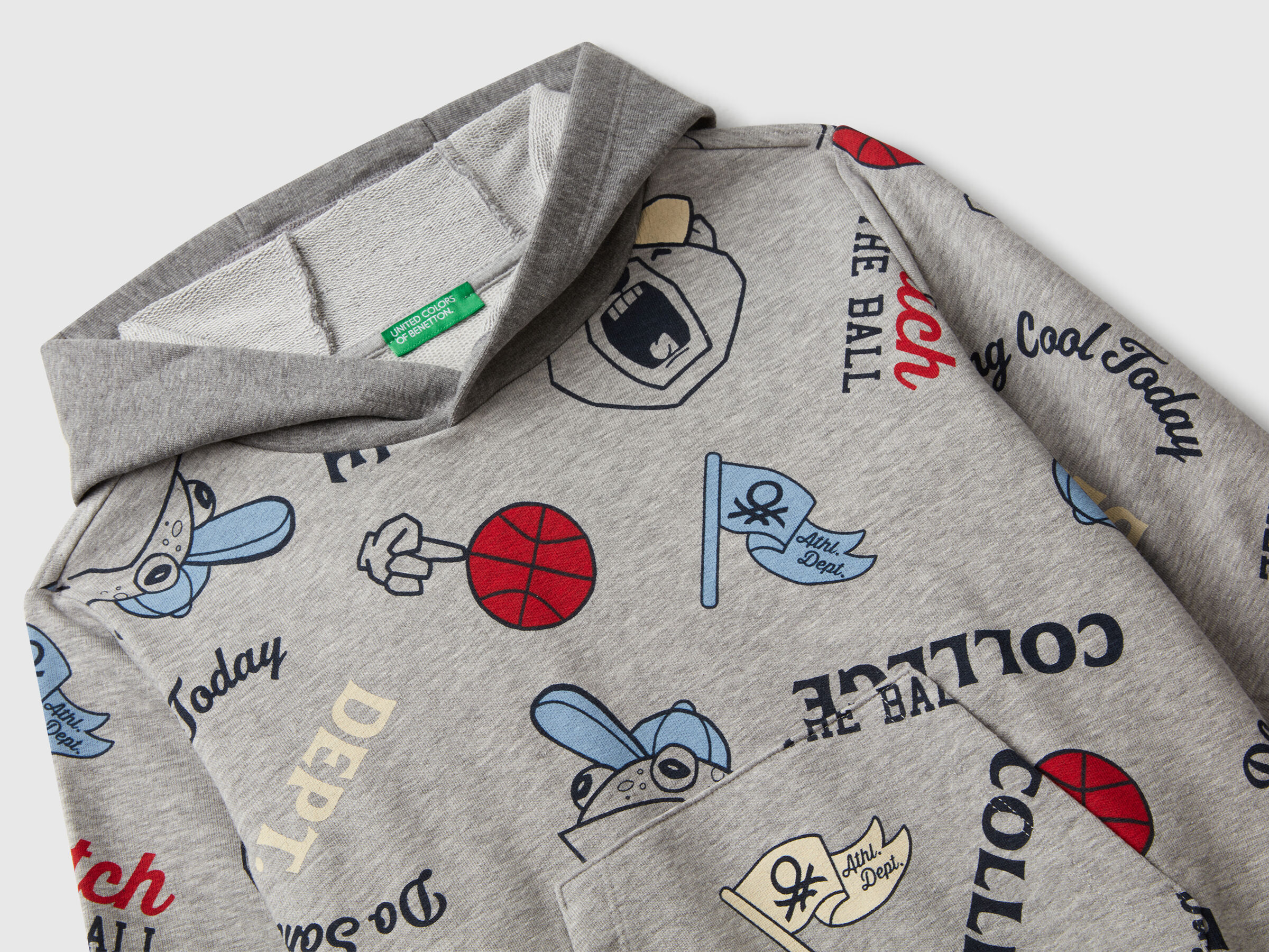 SWEATER W/HOOD Junior Boy image number 3